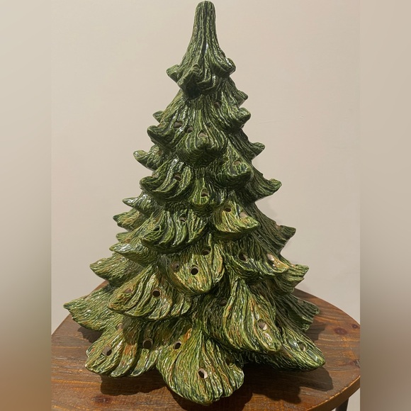 1979 Vintage Rare Nowell’s Mold Large Ceramic Christmas Tree - Picture 4 of 9